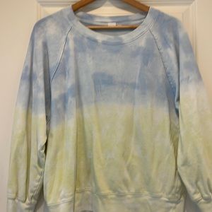 Women’s gap tie dye sweatshirt size large